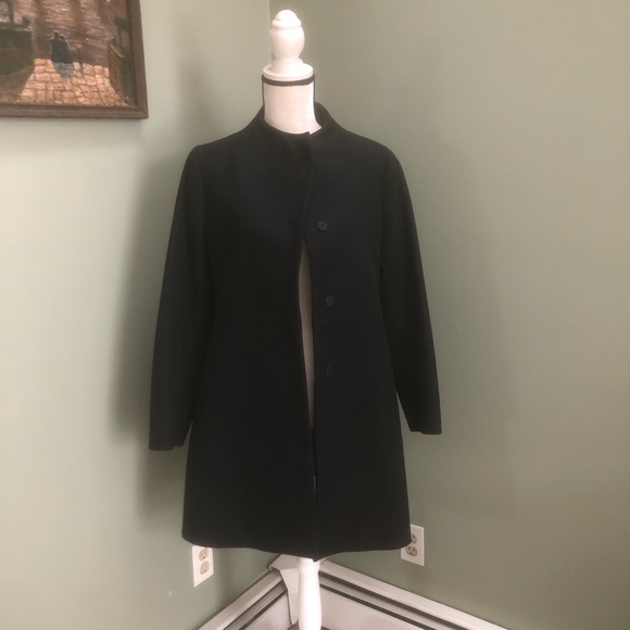 Gorgeous Italian Wool Blend Lined Coat Antonelli Firenze - Picture 3 of 9